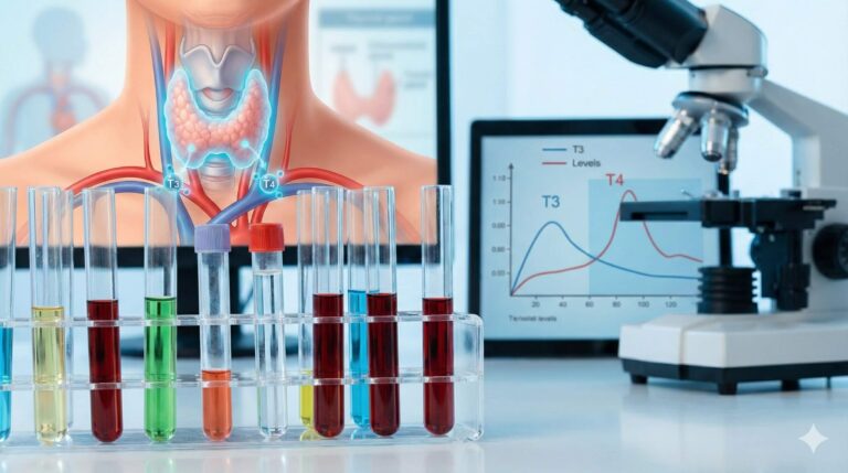 Serbest T3 ve serbest T4 değerleri